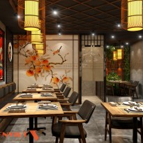 Thiết kế nhà hàng Sushi kiểu Nhật tại nước Đức